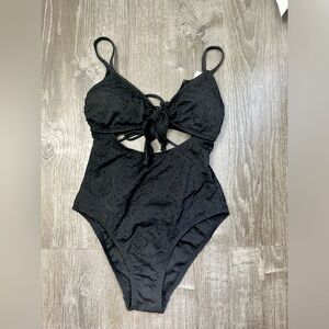 Celebrity pink swimsuit